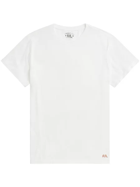 Tricou Ralph Lauren Rrl cu imagine alb