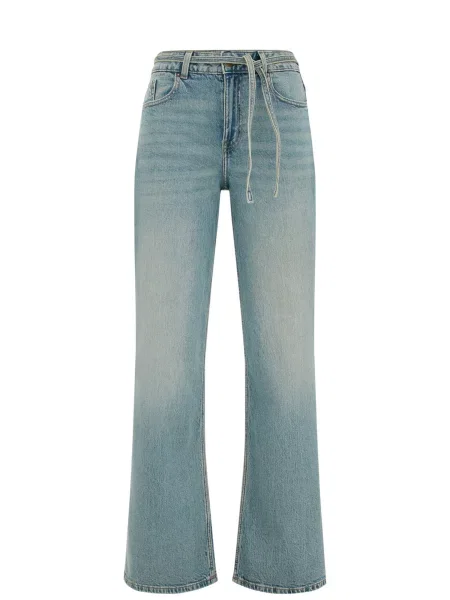 WE Fashion Jeans deschis albastru