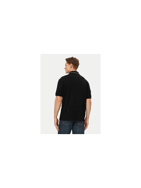 Polo majica Armani Exchange crna