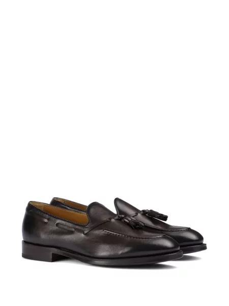 Pantofi loafer Doucal's din piele maro