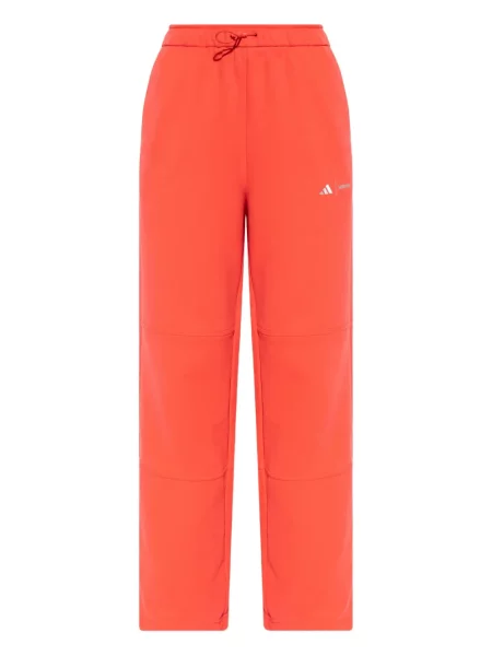 Чехли Adidas с връзки на райета с дантела черно