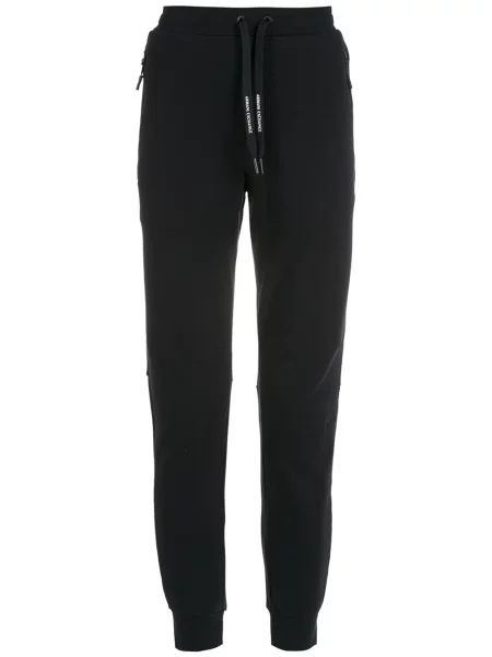 Pantaloni Armani Exchange alergare conici albastru