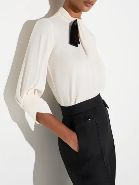 Блузка Elisabetta Franchi белая