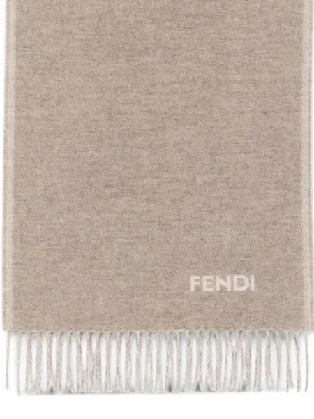 Fular Fendi cu franjuri