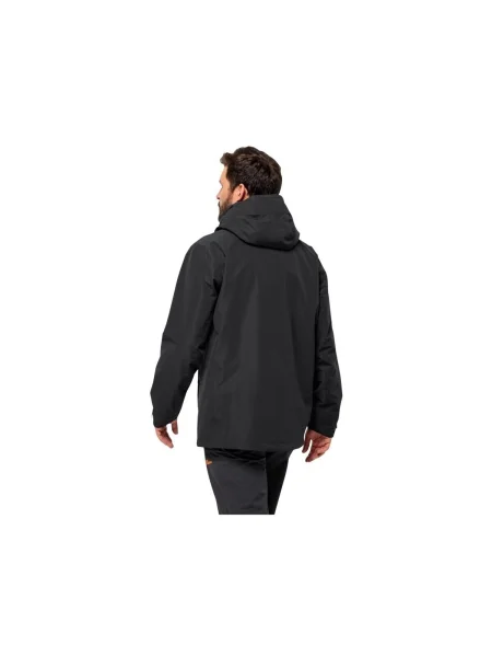 Geacă Jack Wolfskin negru