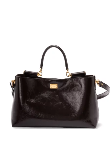 Geantă Dolce & Gabbana maro