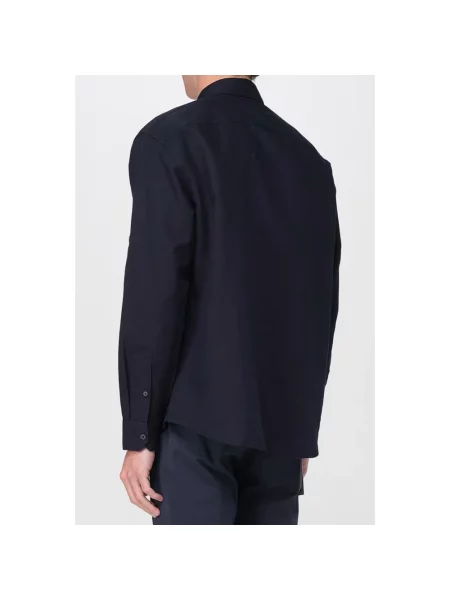 Koszula Armani Exchange niebieska