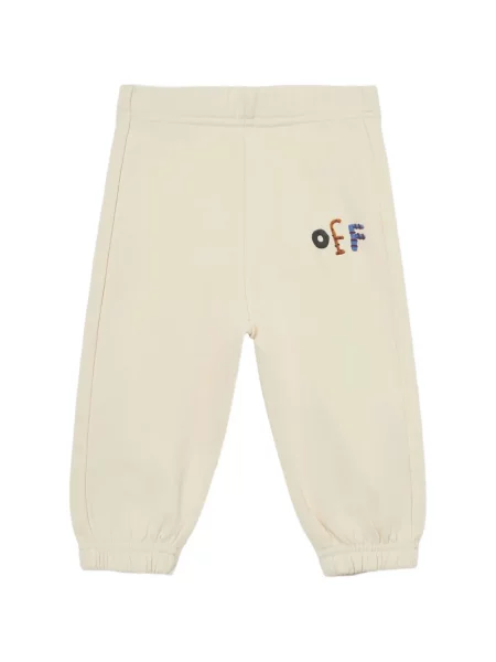 Spodnie dziecięce Off-white białe