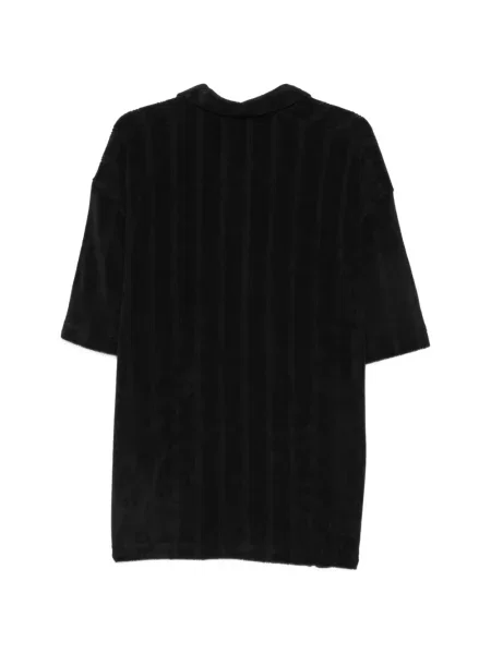 Tricou polo Marc O'polo din material terry negru
