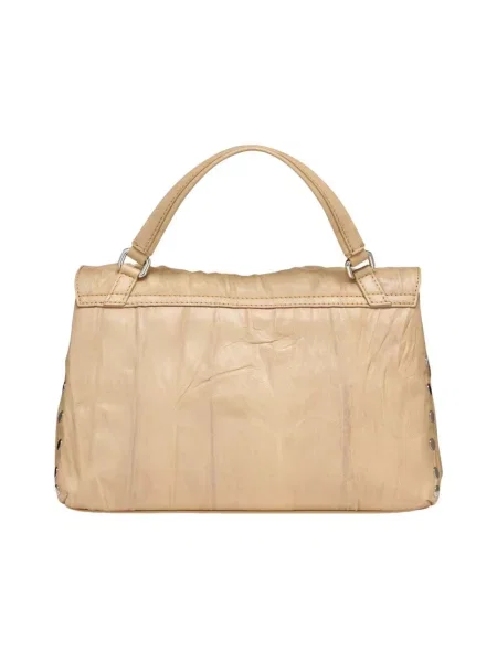 Torebka crossbody Zanellato skórzana beżowa