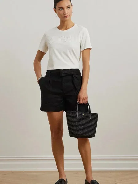 Tričko Lauren Ralph Lauren bílá