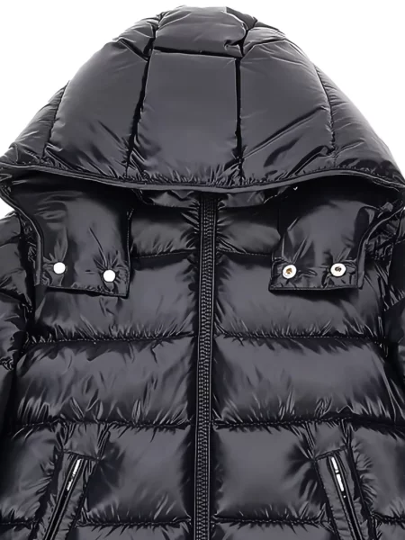 Kurtka puchowa dziecięca Moncler Enfant czarna