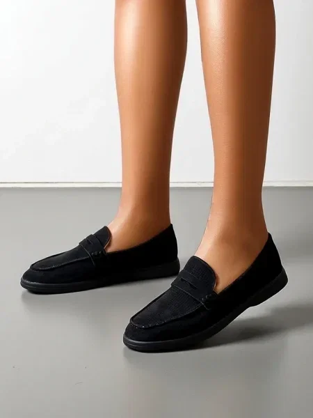 Mocasini Resti negru