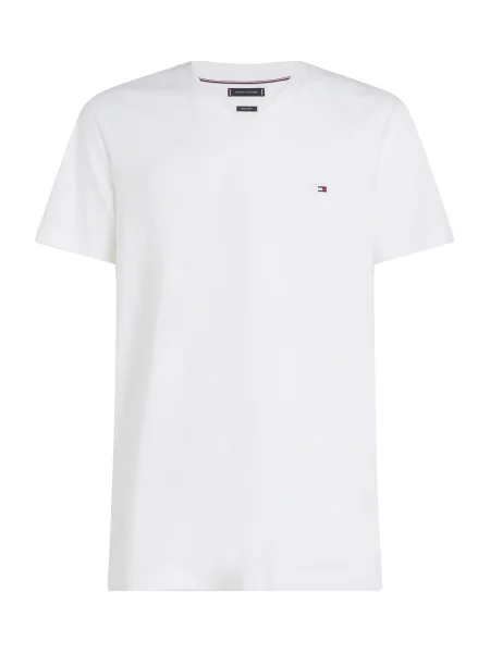 Tommy Hilfiger Póló Essential V-Neck Tee fehér