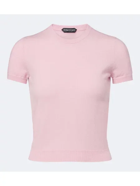 Pulover Tom Ford din cașmir roz