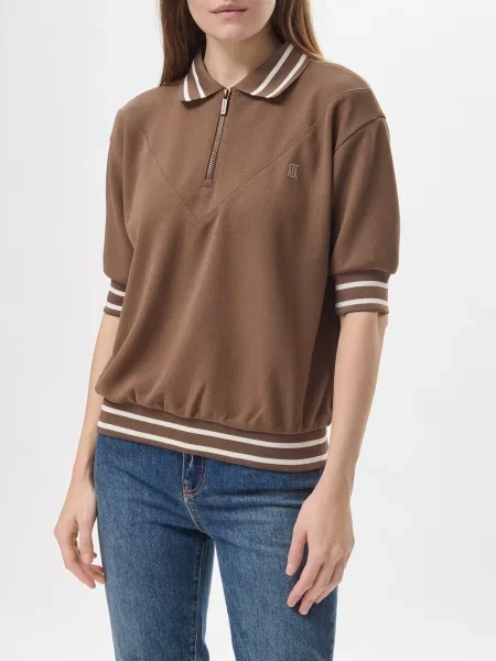 Поло Armani Exchange коричневе