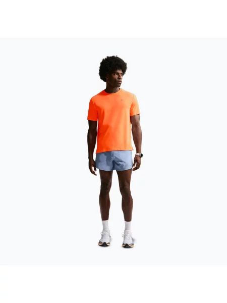 Tricou de alergare pentru bărbați Nike Miler Dri-Fit UV total orange portocaliu
