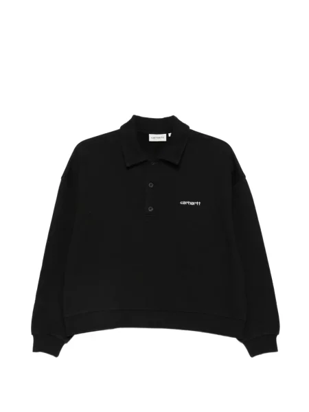Tricou polo Carhartt Wip negru