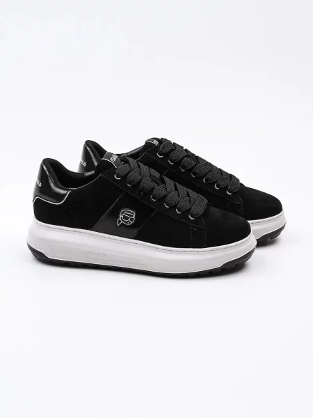 KARL LAGERFELD Sneakersy Kapri Lug czarny
