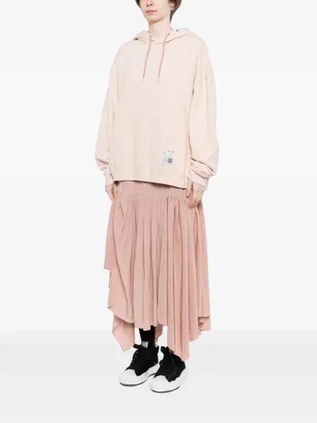 Rochie Maison Mihara Yasuhiro asimetrică roz
