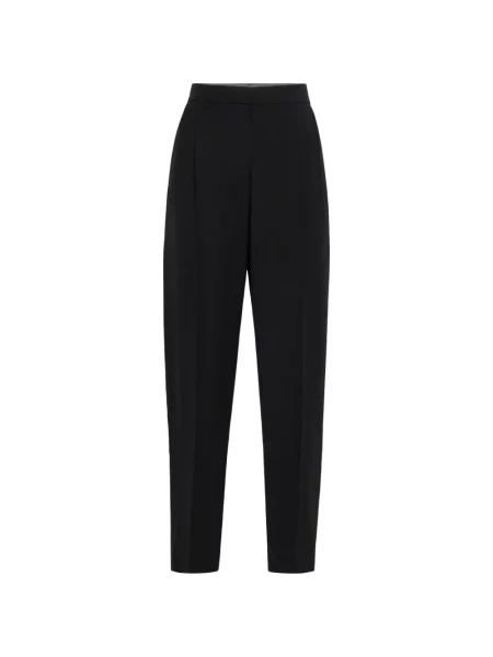 Pantaloni Brunello Cucinelli de lână negru