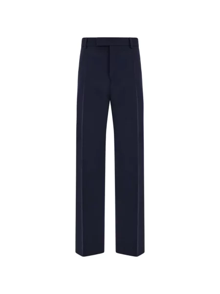 Pantaloni Ferragamo albastru