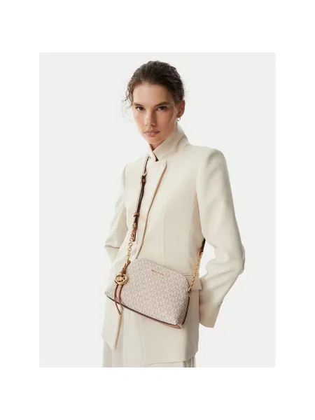 Geantă MICHAEL Michael Kors Freddie Crem bej