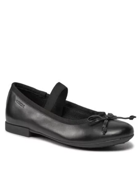 Geox Balerina J Plie'B S fekete