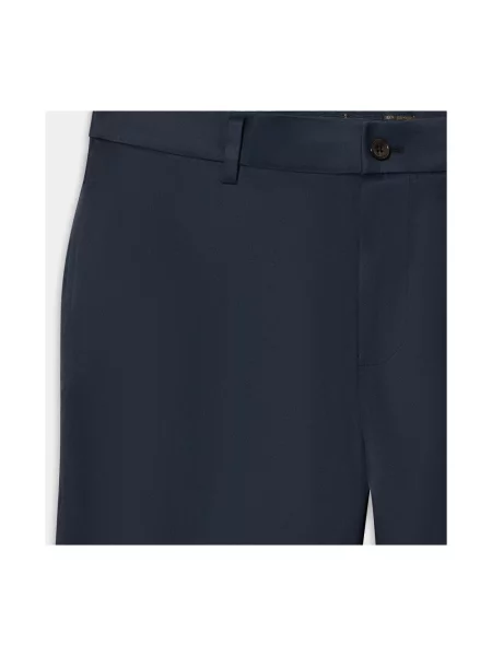 Spodnie Brooks Brothers ze stretchu niebieskie