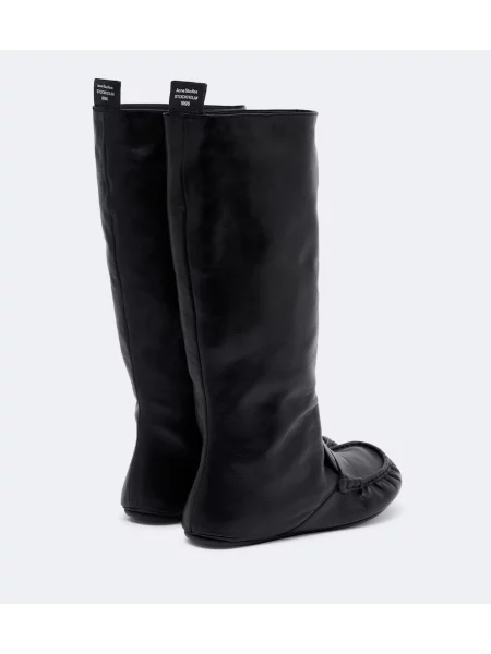 Cizme Acne Studios din piele negru