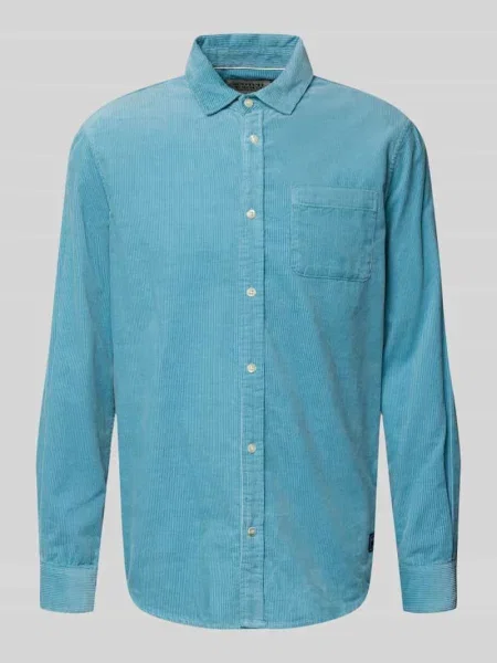 Koszula casualowa o kroju regular fit z naszywką z logo model CORDUROY' Scotch & Soda