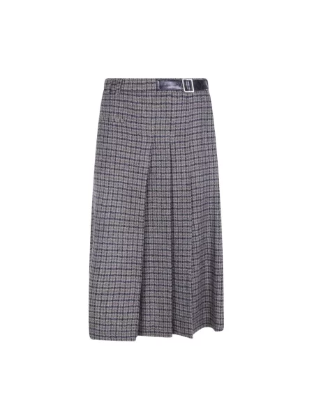 Spódnica midi Seventy szara