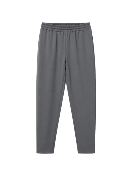 Pantaloni Rier de lână gri