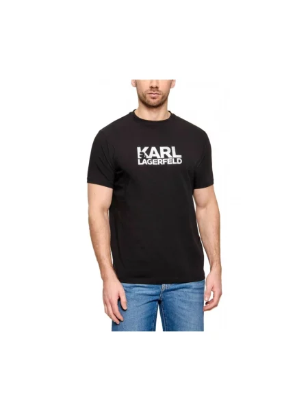 Koszulka Karl Lagerfeld czarna