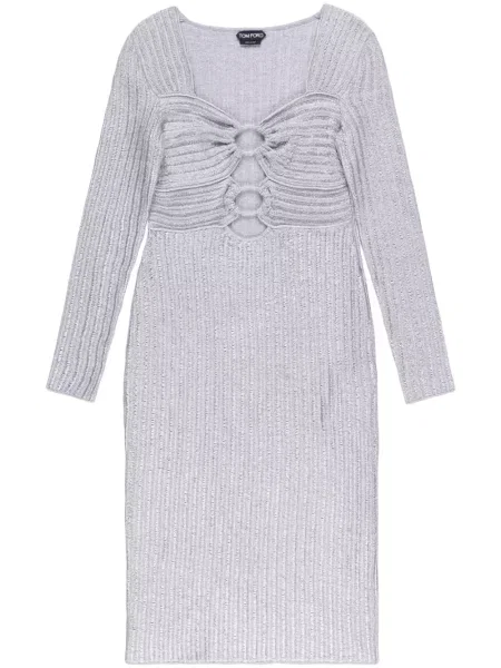 Rochie Tom Ford de costum gri