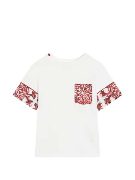Koszulka dziecięca Dolce And Gabbana biała