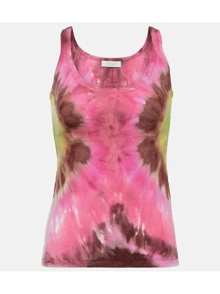 Top Gabriela Hearst din cașmir roz