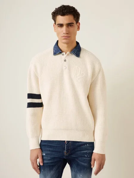 Sweter weiss