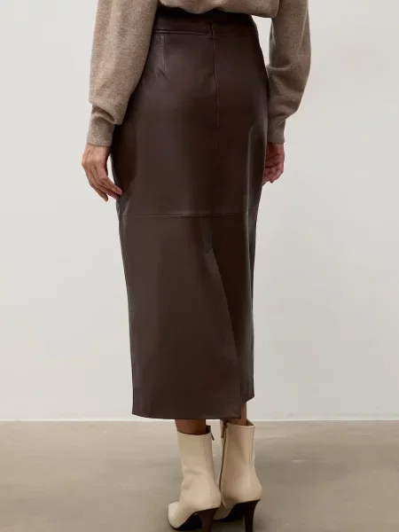 Кожаная юбка Answear.lab