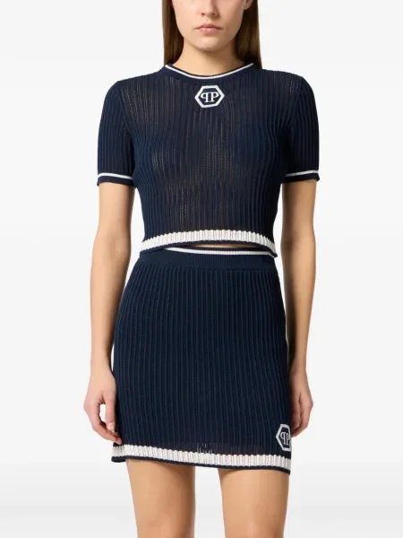 Tricou Philipp Plein albastru