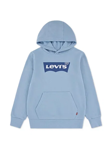 Levi's Dječja dukserica BATWING PULLOVER HOODIE plava