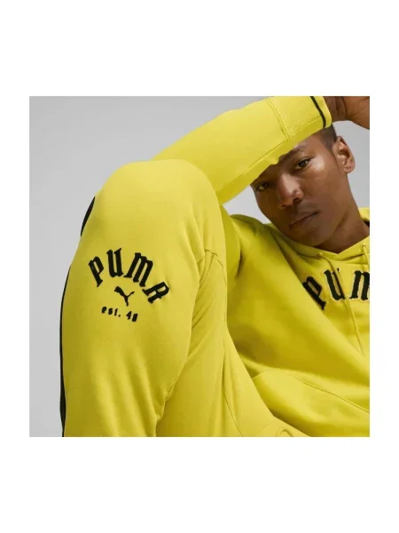 Pantaloni sport Puma galben