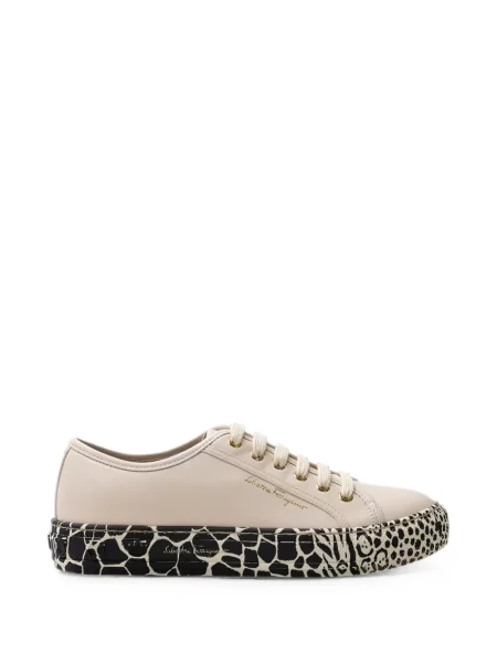 Sneakerși Ferragamo cu imagine
