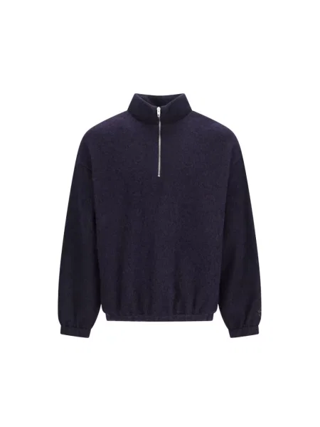 Kurtka Jil Sander polarowa niebieska
