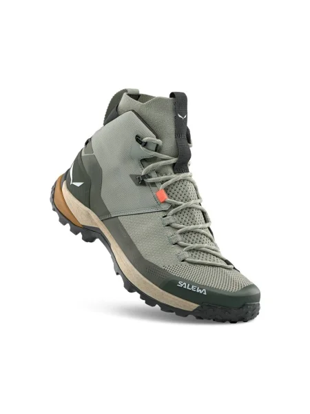Pantofi Salewa tricotate gri