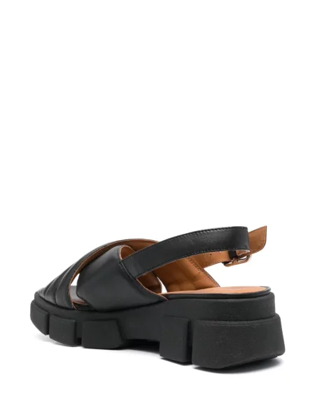 Sandale Geox din piele negru