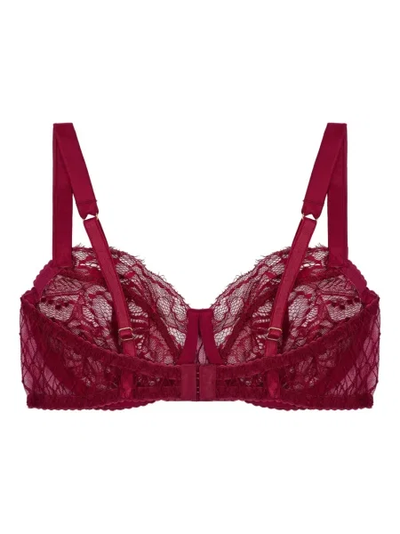 Sutien Fleur Of England din dantelă roșu