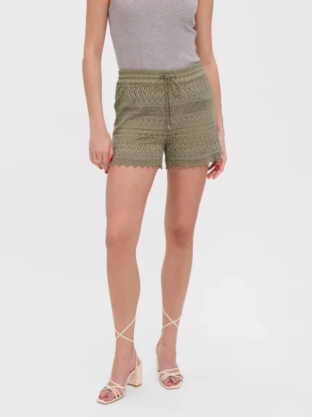 VERO MODA Pantaloni kiwi verde