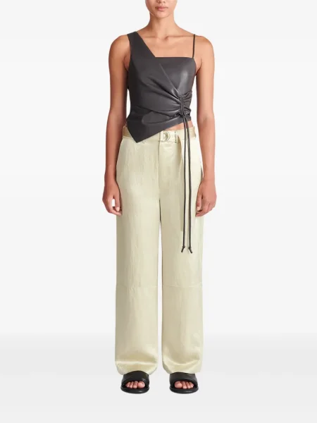 Pantaloni Nanushka verde
