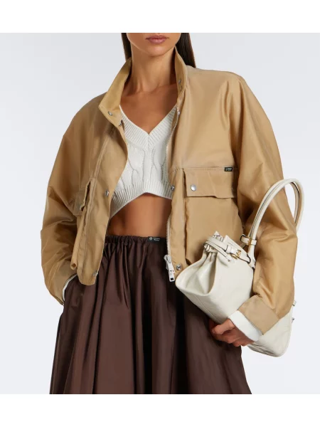 Pulover Prada tricotate alb